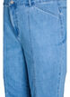 Kiana jeans with a straight fit and bold stitching, Light Blue, Packshot image number 2