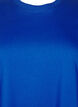 Basic cotton T-shirt with round neck, Blue, Packshot image number 2