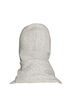 Knitted hooded scarf, Grey, Packshot image number 1