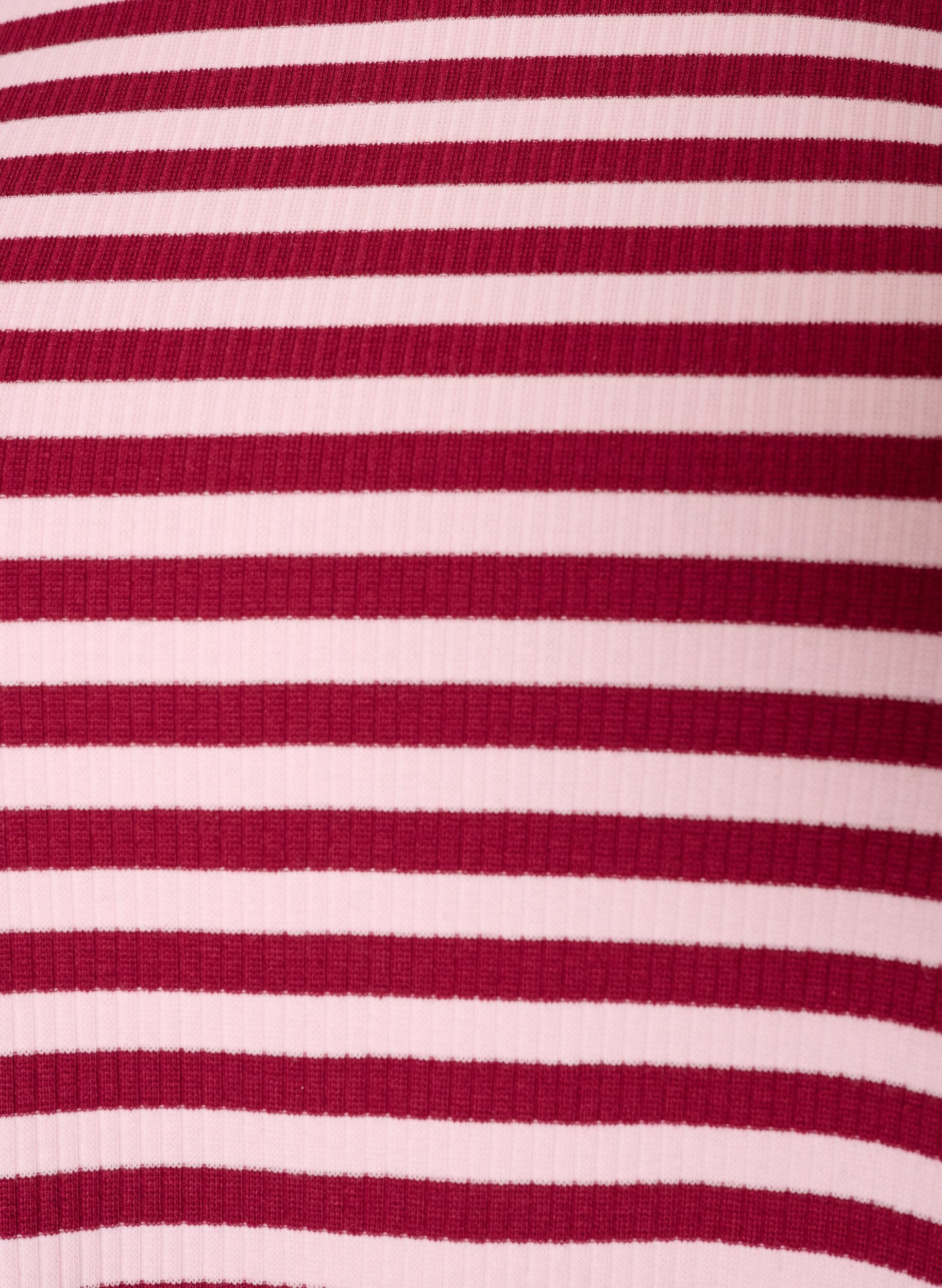 ZizzifashionStriped blouse with long sleeves, Rose, Packshot image number 2