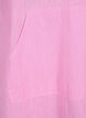 Cotton blend hooded dress with linen, Rosebloom, Packshot image number 2
