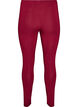 Basic viscose leggings, Red, Packshot image number 1