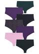 7-pack hipster briefs with regular waist, Purple, Packshot image number 1