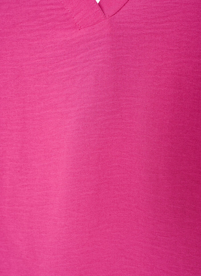 Sleeveless top with wrinkle details, Rose, Packshot image number 2