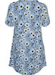 Short dress with floral print, Blue, Packshot image number 1