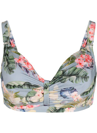 Bikini top with underwiring and removable pads, Kolyptus Print, Packshot image number 0