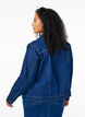 FLASH - Denim jacket in a stretchy cotton blend, Blue, Model image number 2