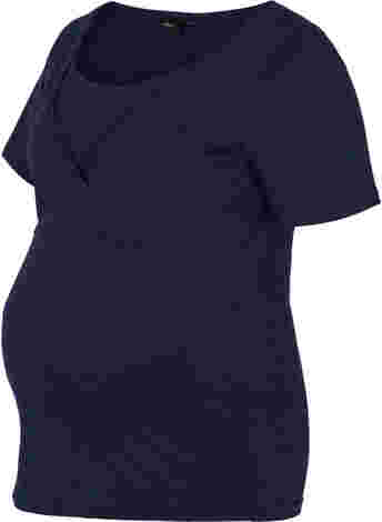 Maternity T-shirt in cotton