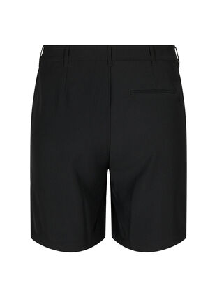 Bermuda shorts with high waist, Black, Packshot image number 1