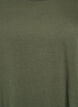 Short sleeve cotton blend T-shirt, Green, Packshot image number 2