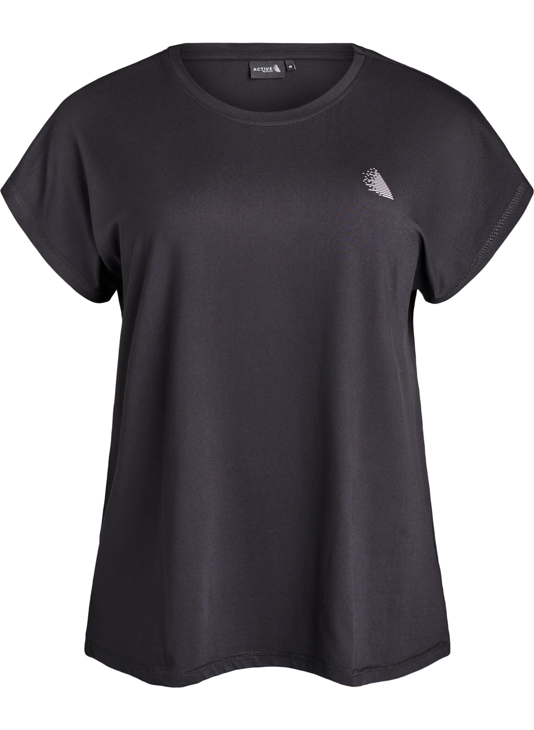 Solid-coloured training T-shirt