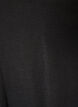 Balloon silhouette blouse with V-neck, Black, Packshot image number 2