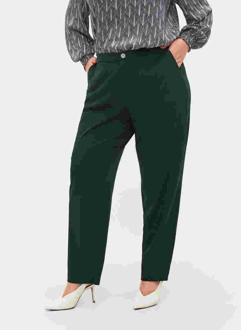 Classic trousers with pockets, Scarab, Model image number 2