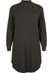 Long-sleeved knitted dress with a high neck, Sea Turtle Mel., Packshot image number 0