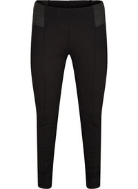 Leggings with wide elasticated waist