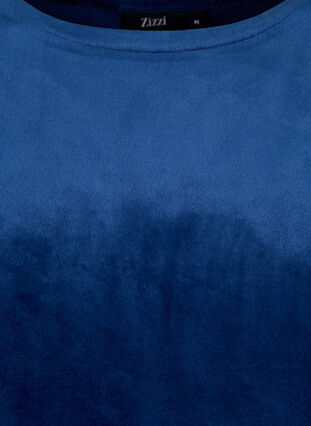 Velour T-shirt, Insignia Blue, Packshot image number 2