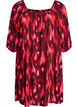 Beach dress in viscose with print, Pink, Packshot image number 0