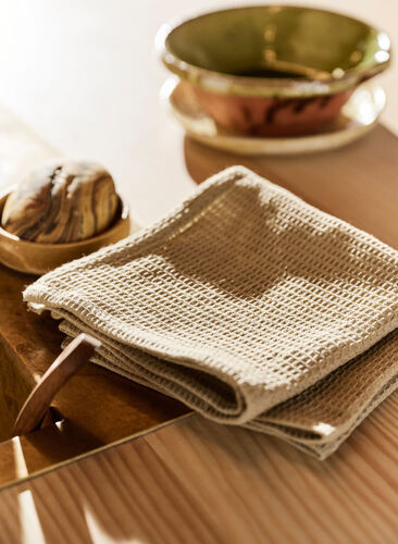 2-pack cotton dish cloth, Oxford Tan, Image image number 0