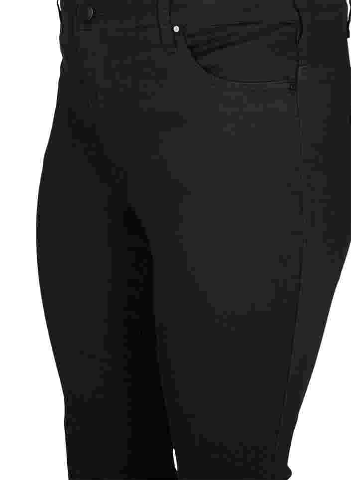 Ellen bootcut jeans with a high waist, Black, Packshot image number 2