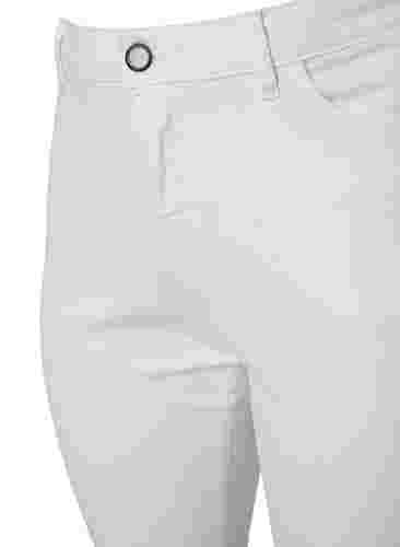 High-waisted Ellen bootcut jeans, White, Packshot image number 2