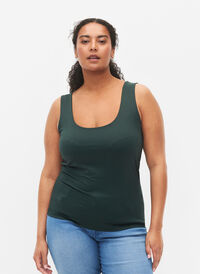 Stretchy reversible top, Scarab, Model
