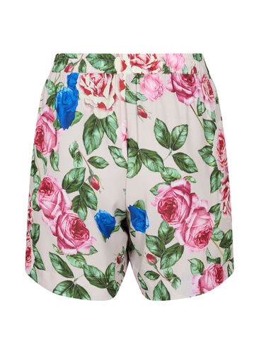 Shorts with floral print, Bright Flower , Packshot image number 1