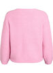 Knit cardigan with v-neck, Pink, Packshot image number 1