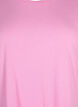 Short-sleeved cotton blend t-shirt, Pink, Packshot image number 2