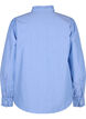 Striped shirt blouse with ruffles, Princess Blue W. St., Packshot image number 1