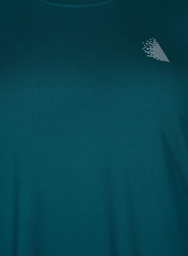 Long-sleeved training shirt, Deep Teal, Packshot image number 2