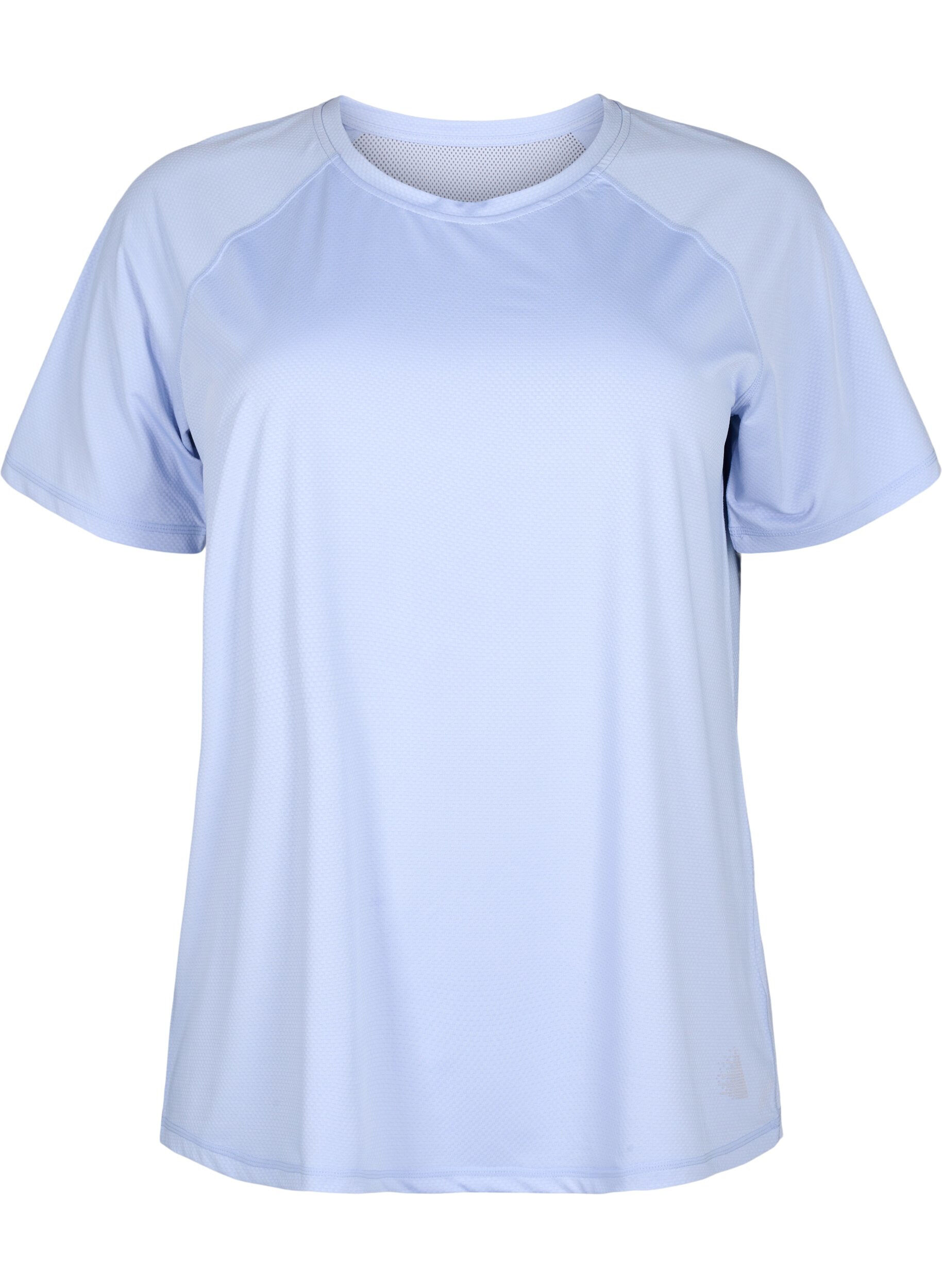 Zizzifashion Training T-shirt with mesh back, Zen Blue, Packshot image number 0