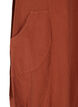 Short-sleeved cotton dress, Orange, Packshot image number 3
