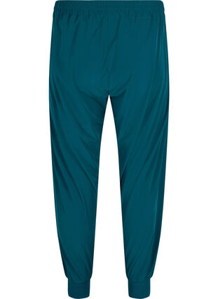 Loose exercise trousers with pockets, Deep Teal, Packshot image number 1