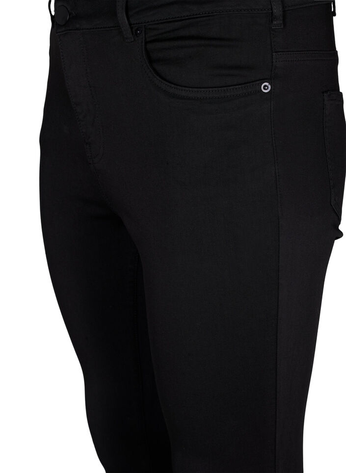 Stay Black Amy jeans with a high waist, Black, Packshot image number 2