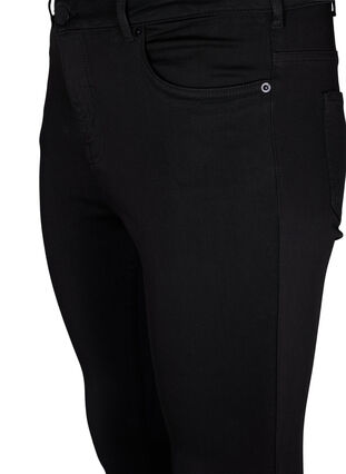 Stay Black Amy jeans with a high waist, Black, Packshot image number 2