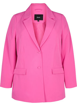 Classic blazer with button closure, Rose Violet, Packshot image number 0