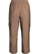 High-waisted cargo trousers, Beige, Packshot image number 1