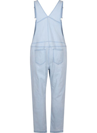 Striped denim overalls, L. Blue Denim Stripe, Packshot image number 1