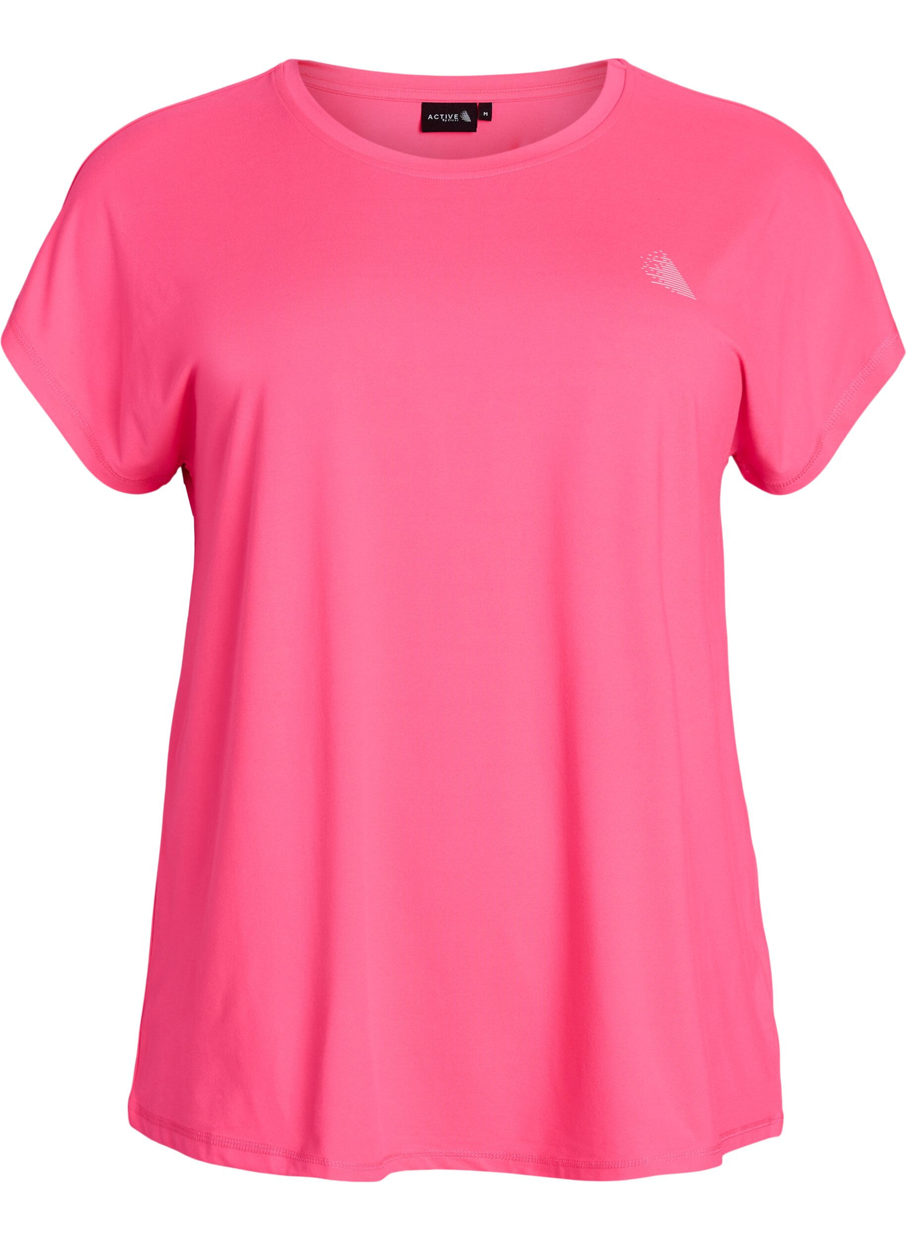 Solid-coloured training T-shirt