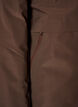 Winter jacket with hood and adjustable waist, Brown, Packshot image number 3
