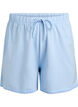 Loose shorts in a modal blend with a lace trim, Dutch Canal, Packshot image number 0