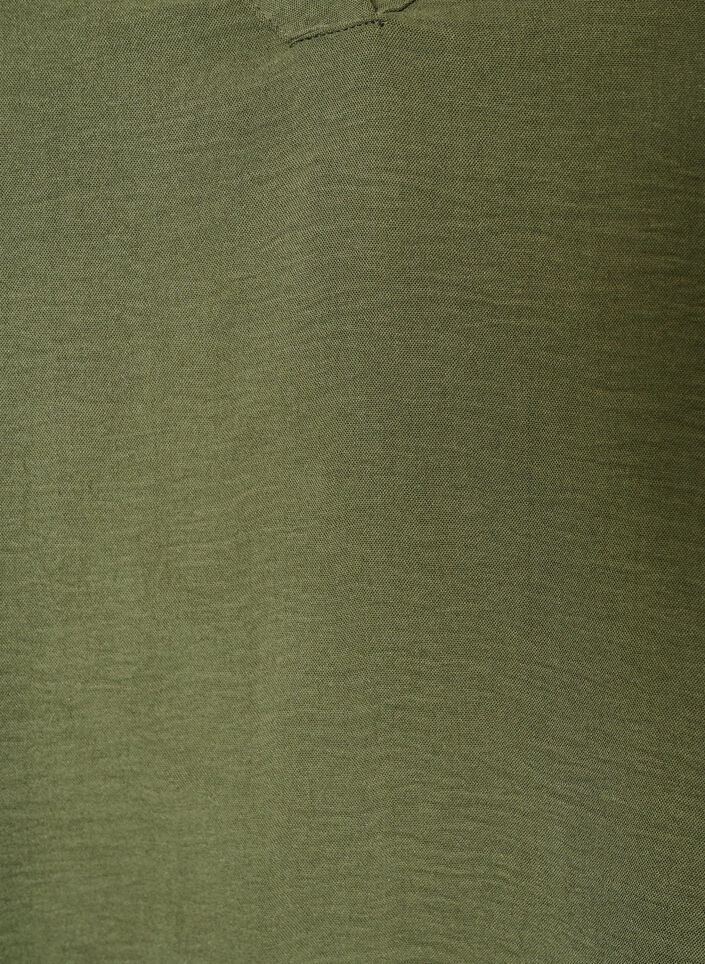 Blouse with 3/4 sleeves, Green, Packshot image number 2