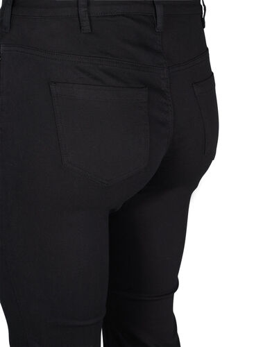 Ellen bootcut jeans with a high waist, Black, Packshot image number 3