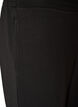 Jersey trousers with high waist and pockets, Black, Packshot image number 2