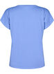 Solid-coloured workout T-shirt, Blue, Packshot image number 1