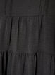 A-line dress with an empire line, Black, Packshot image number 2