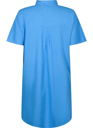 Long shirt with short sleeves, Ultramarine, Packshot image number 1