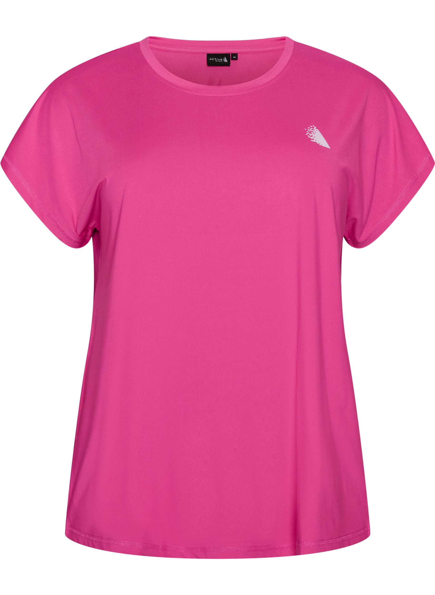 Solid-coloured training T-shirt