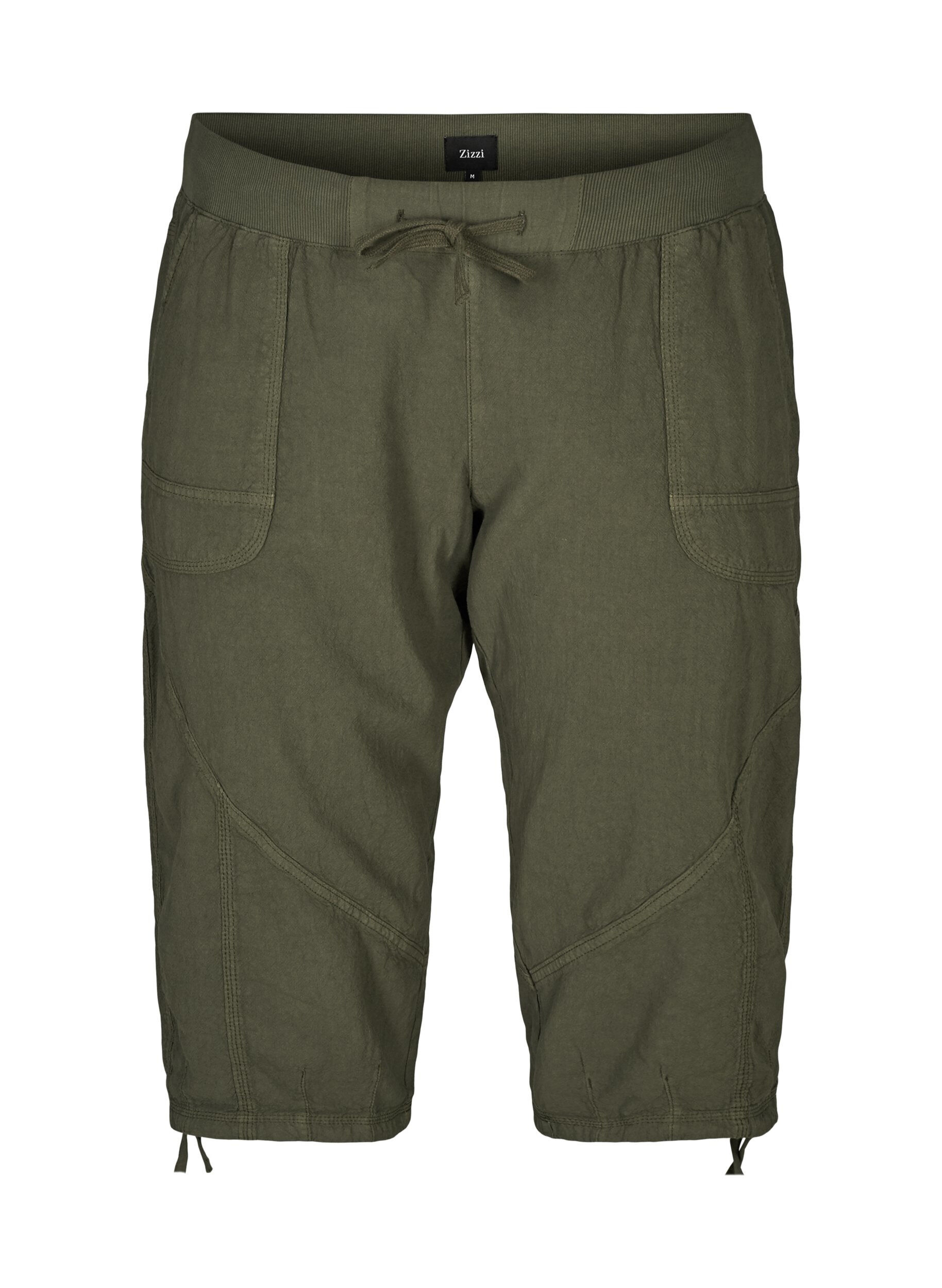 Cotton Capri trousers 