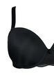 Moulded bra with mesh, Black, Packshot image number 2